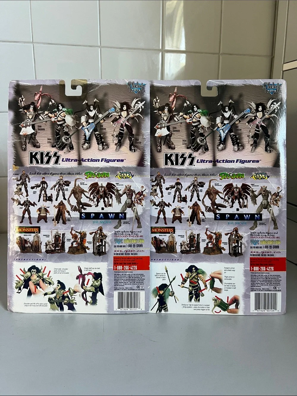 1997 KISS Ultra Action Figures—Sealed Set Of 4